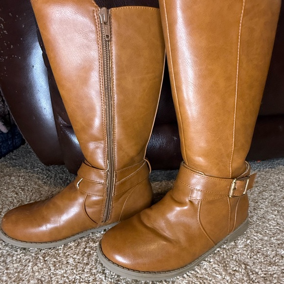 Place Kids Tan Boots - Picture 3 of 7